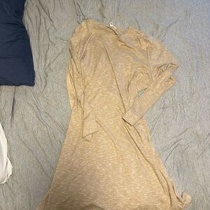 Women’s beige sweater dress